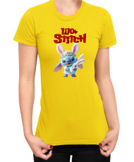 Дамска Тениска Lilo And Stitch Easter Stitch 04