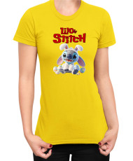 Дамска Тениска Lilo And Stitch Easter Stitch 05