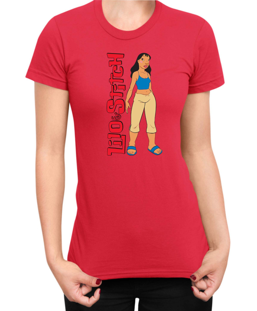 Дамска Тениска Lilo And Stitch Lilo 01