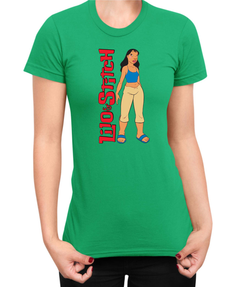 Дамска Тениска Lilo And Stitch Lilo 01