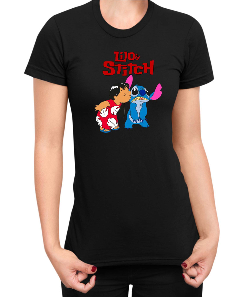 Дамска Тениска Lilo And Stitch Lilo And Stitch 01