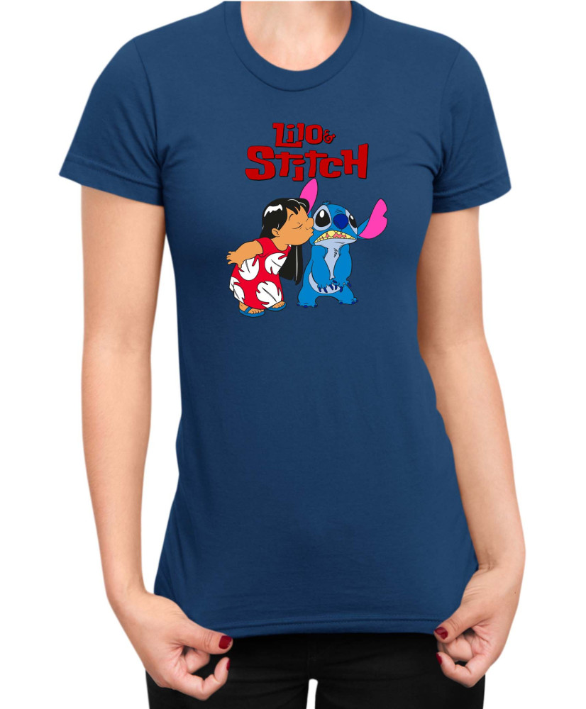 Дамска Тениска Lilo And Stitch Lilo And Stitch 01