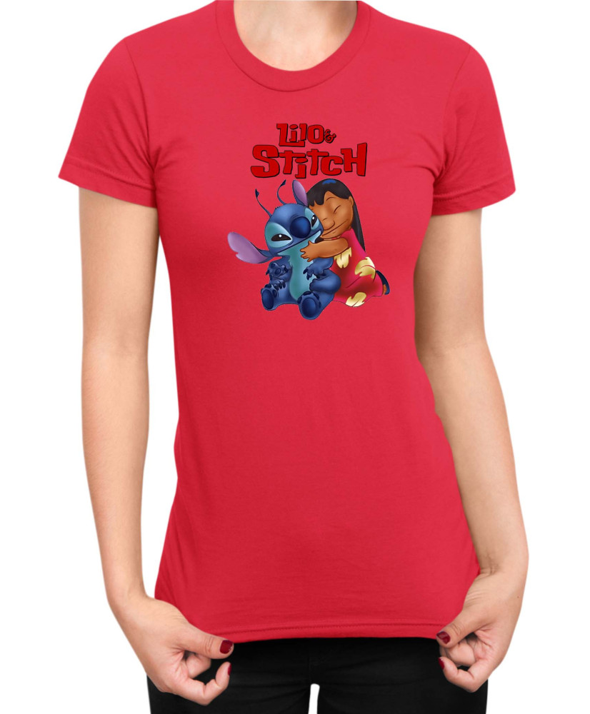 Дамска Тениска Lilo And Stitch Lilo And Stitch 03