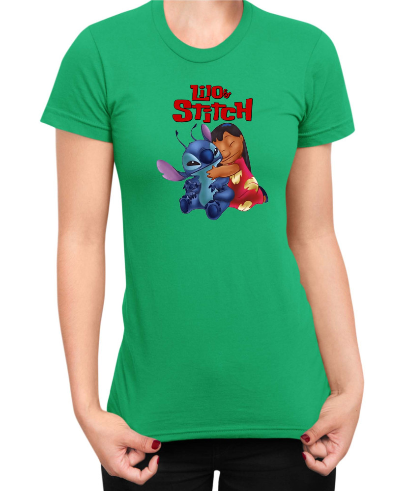 Дамска Тениска Lilo And Stitch Lilo And Stitch 03