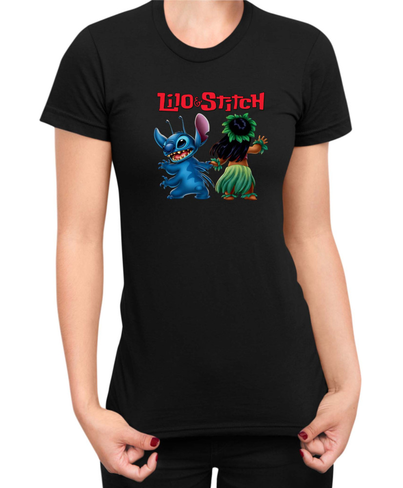 Дамска Тениска Lilo And Stitch Lilo And Stitch 04