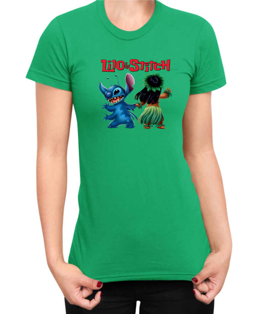 Дамска Тениска Lilo And Stitch Lilo And Stitch 04