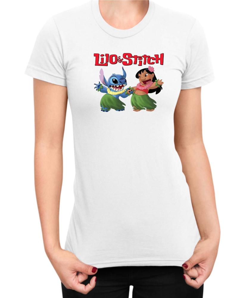 Дамска Тениска Lilo And Stitch Lilo And Stitch 05