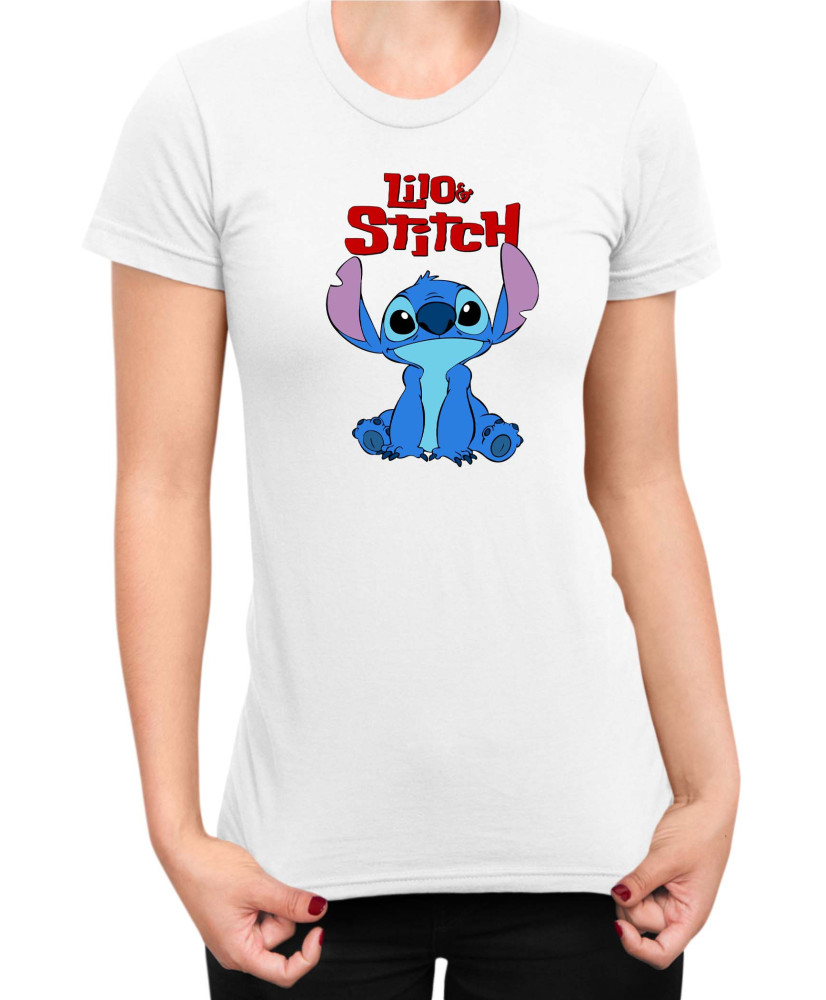 Дамска Тениска Lilo And Stitch Stitch 01