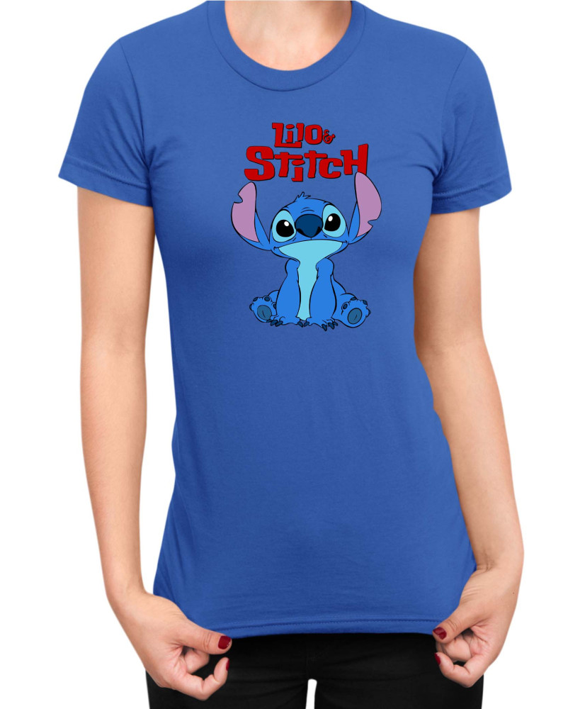 Дамска Тениска Lilo And Stitch Stitch 01