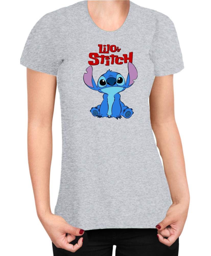 Дамска Тениска Lilo And Stitch Stitch 01