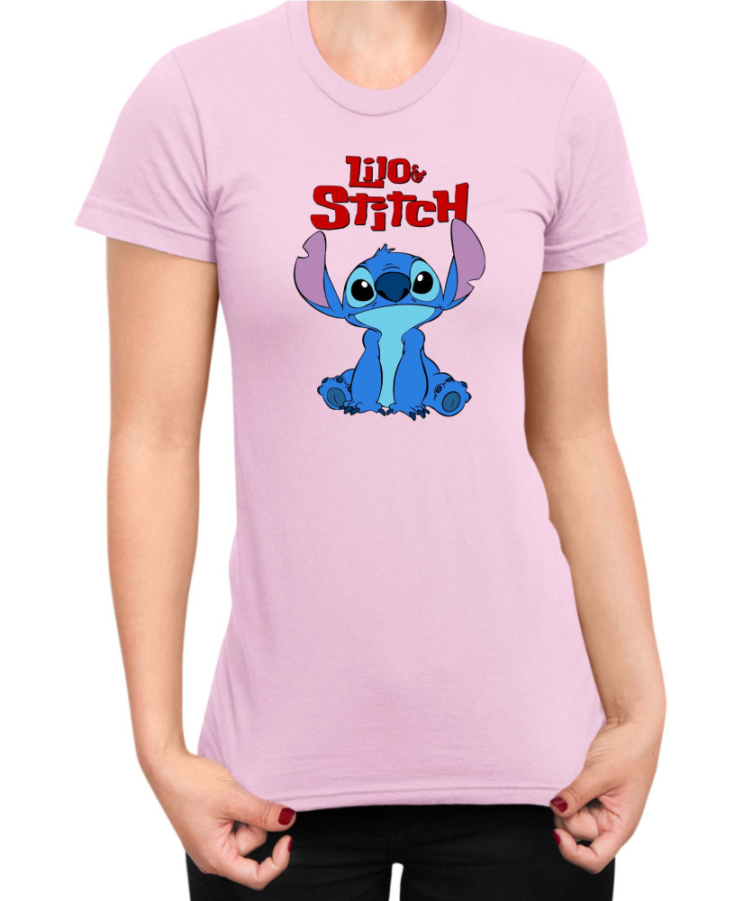 Дамска Тениска Lilo And Stitch Stitch 01