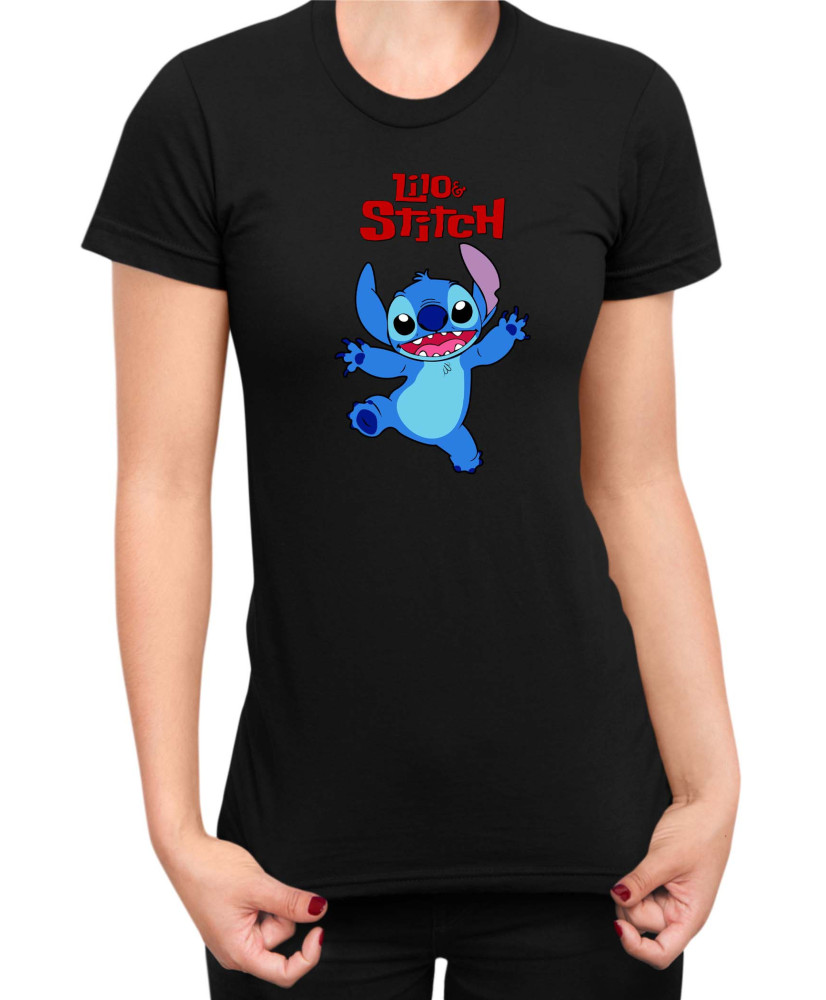 Дамска Тениска Lilo And Stitch Stitch 02