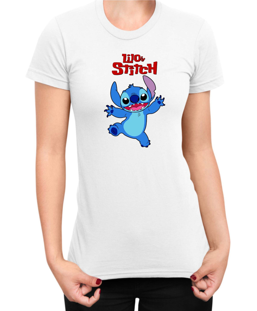 Дамска Тениска Lilo And Stitch Stitch 02