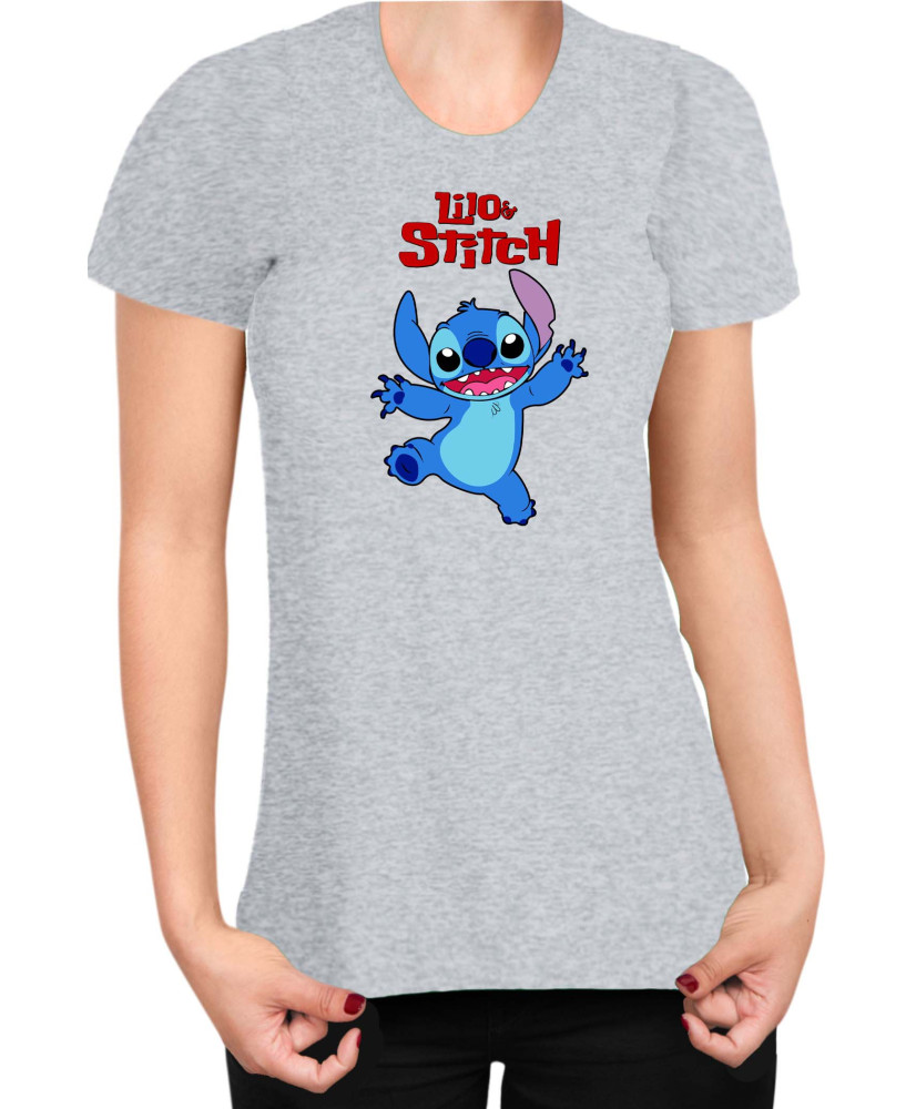 Дамска Тениска Lilo And Stitch Stitch 02