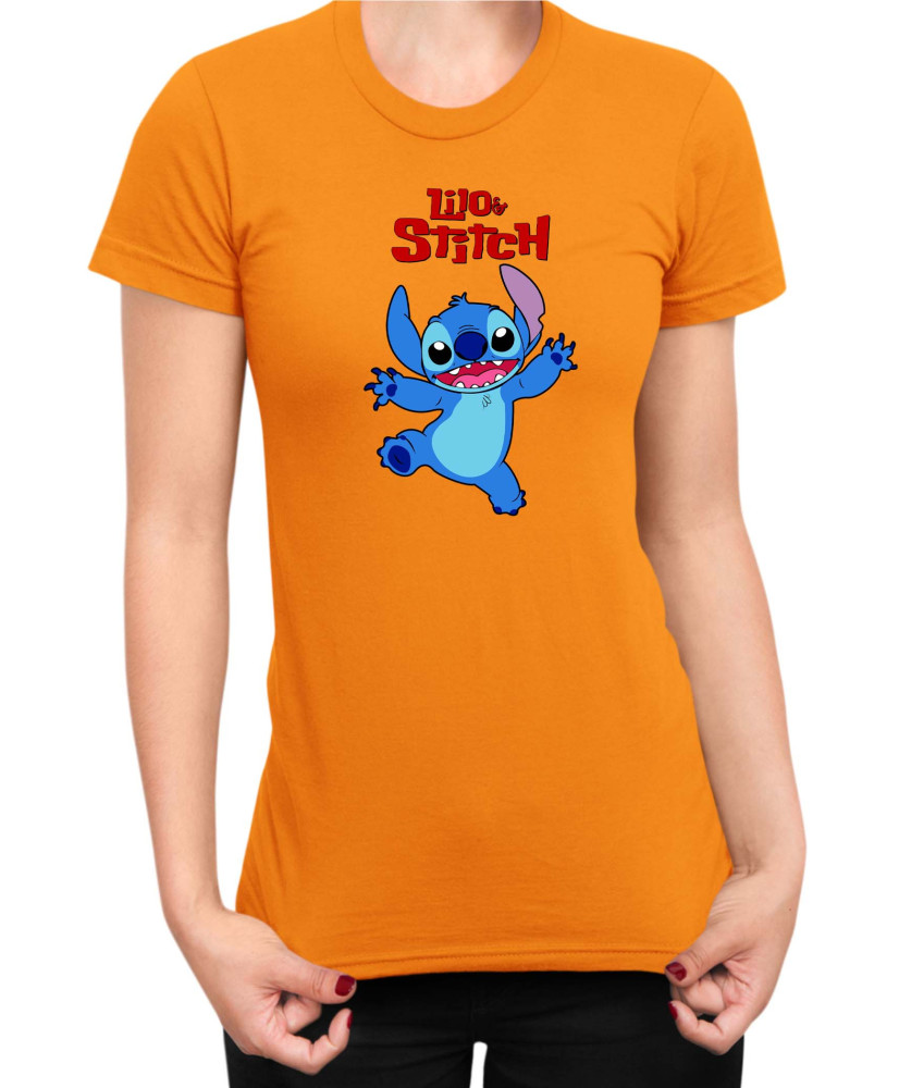Дамска Тениска Lilo And Stitch Stitch 02