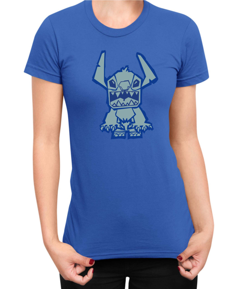 Дамска Тениска Lilo And Stitch Stitch 04