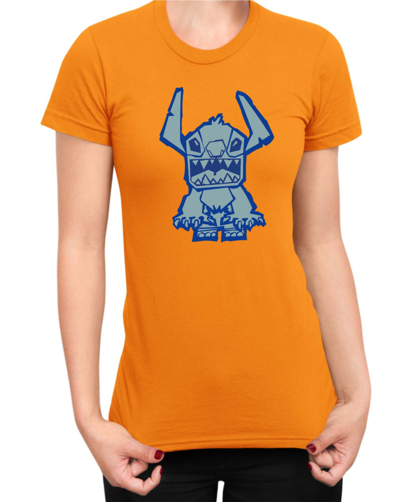 Дамска Тениска Lilo And Stitch Stitch 04