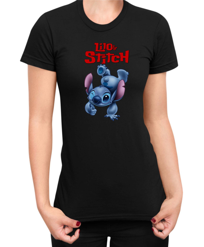 Дамска Тениска Lilo And Stitch Stitch 05