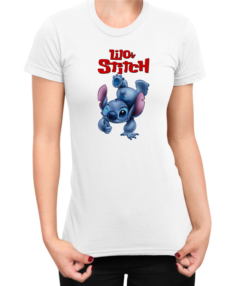Дамска Тениска Lilo And Stitch Stitch 05