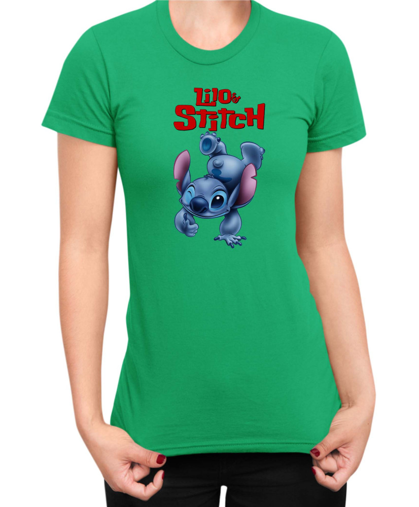 Дамска Тениска Lilo And Stitch Stitch 05