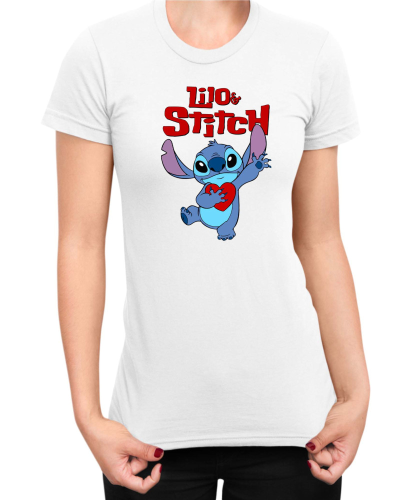 Дамска Тениска Lilo And Stitch Stitch 06