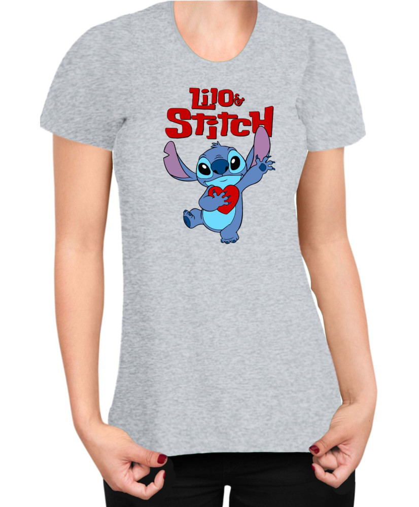 Дамска Тениска Lilo And Stitch Stitch 06