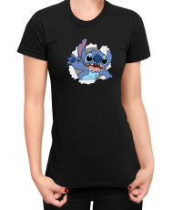 Дамска Тениска Lilo And Stitch Stitch 07