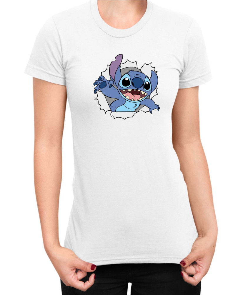 Дамска Тениска Lilo And Stitch Stitch 07