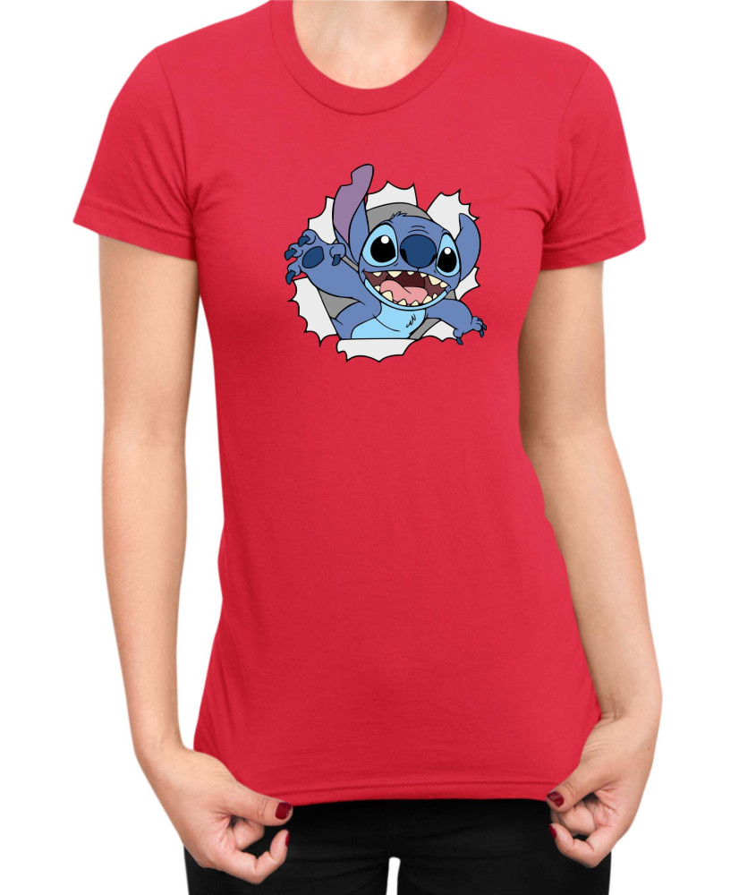 Дамска Тениска Lilo And Stitch Stitch 07