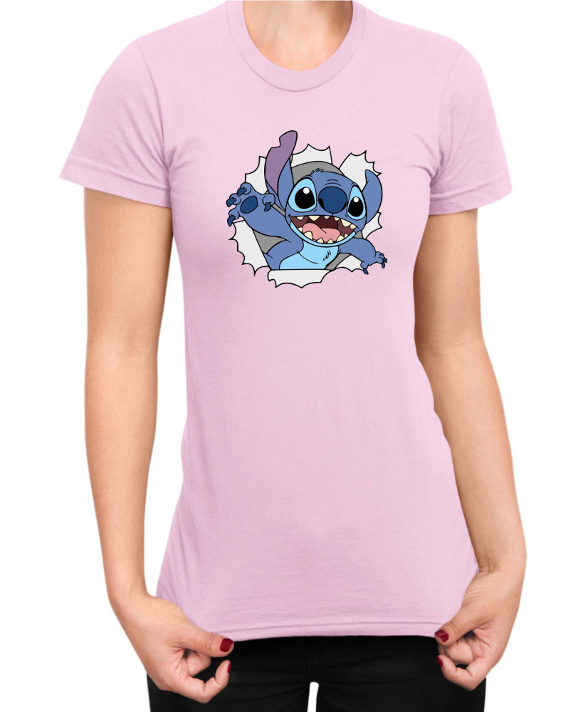 Дамска Тениска Lilo And Stitch Stitch 07