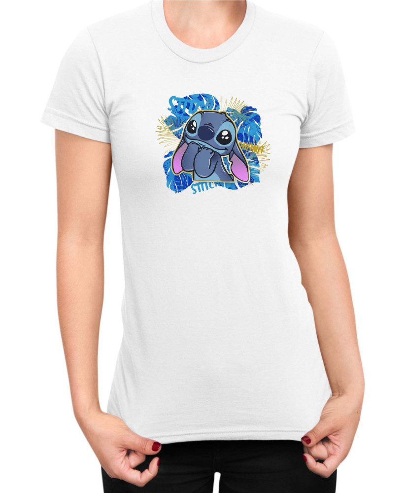 Дамска Тениска Lilo And Stitch Stitch 08