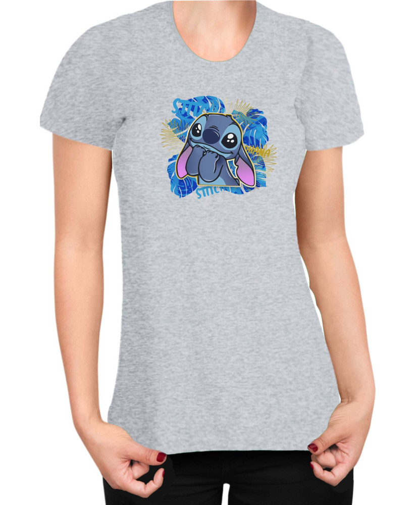 Дамска Тениска Lilo And Stitch Stitch 08
