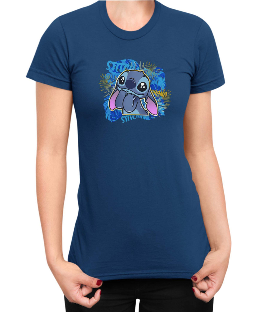 Дамска Тениска Lilo And Stitch Stitch 08