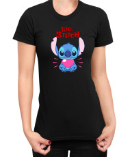 Дамска Тениска Lilo And Stitch Stitch 09