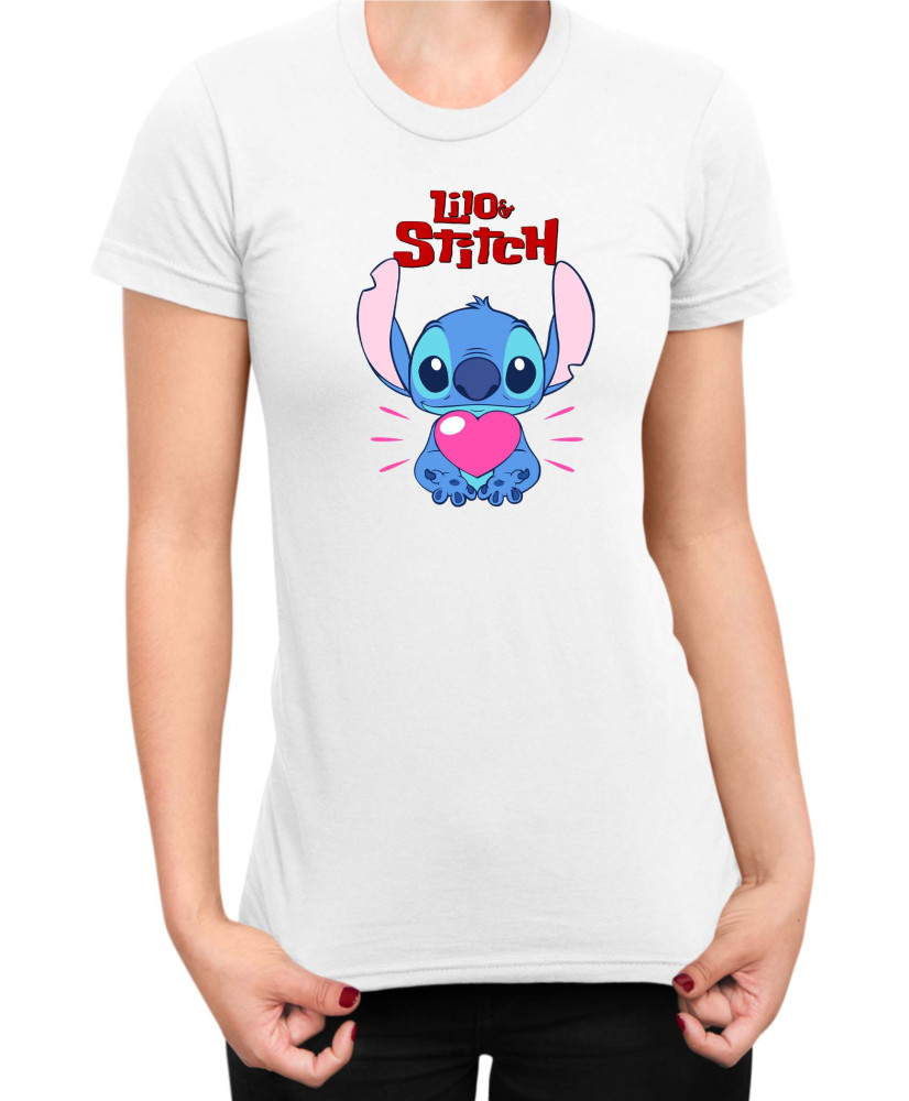 Дамска Тениска Lilo And Stitch Stitch 09