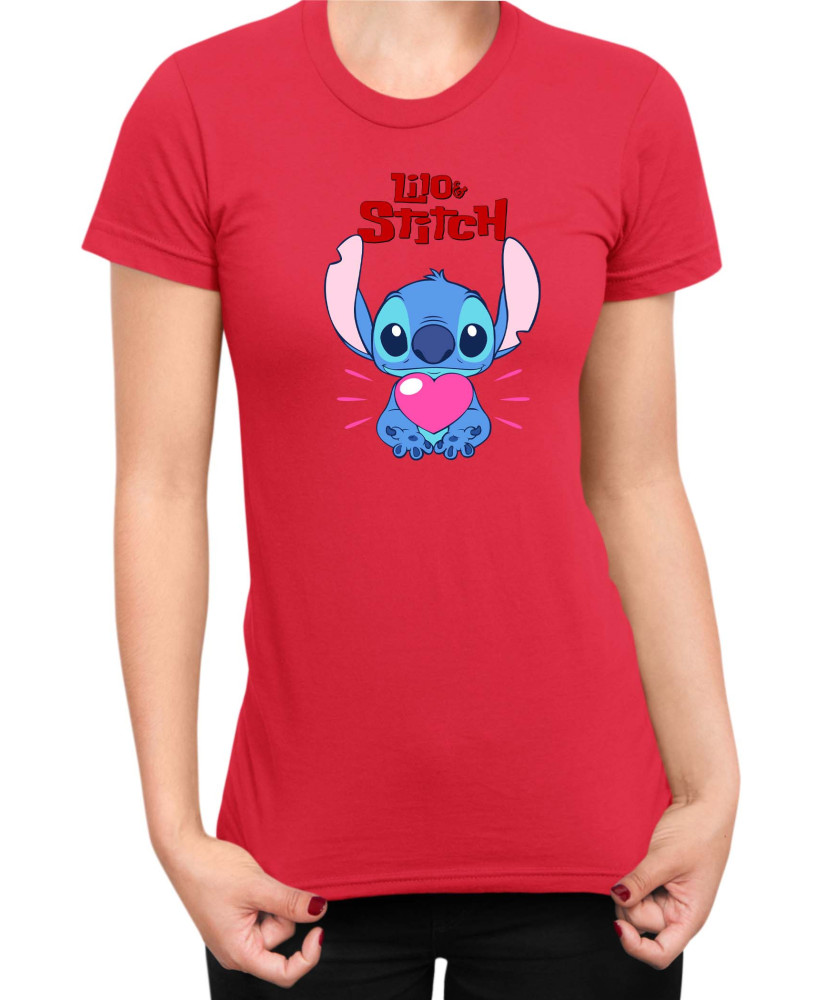 Дамска Тениска Lilo And Stitch Stitch 09