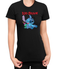 Дамска Тениска Lilo And Stitch Stitch And Doll