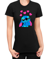 Дамска Тениска Lilo And Stitch Stitch Love 01