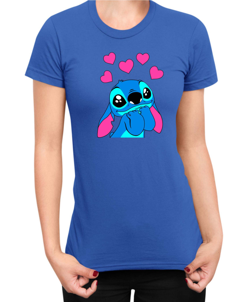 Дамска Тениска Lilo And Stitch Stitch Love 01