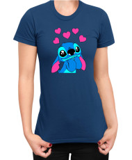Дамска Тениска Lilo And Stitch Stitch Love 01
