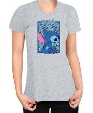 Дамска Тениска Lilo And Stitch Stitch Love 03