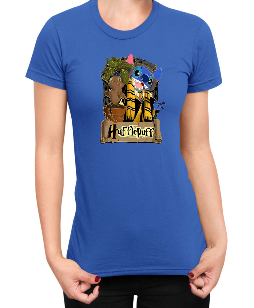 Дамска Тениска Lilo And Stitch Stitch Potter Hufflepuff