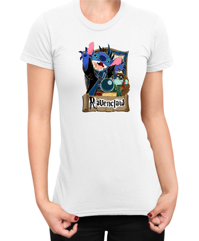 Дамска Тениска Lilo And Stitch Stitch Potter Ravenclaw