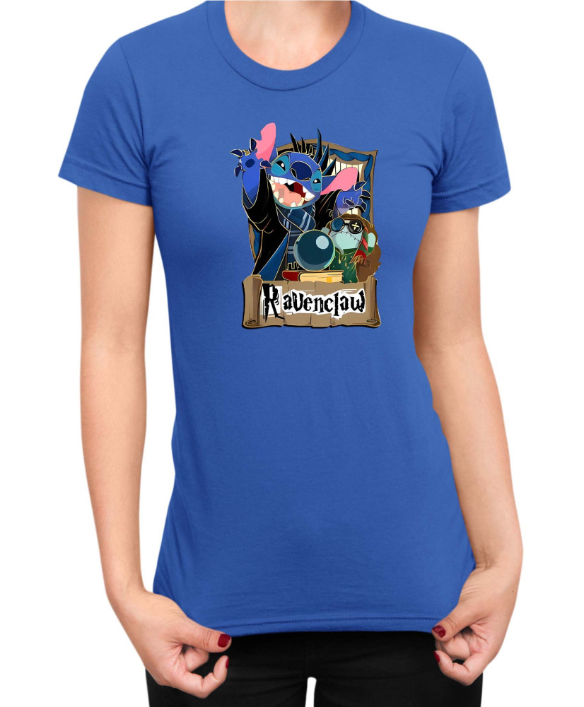 Дамска Тениска Lilo And Stitch Stitch Potter Ravenclaw