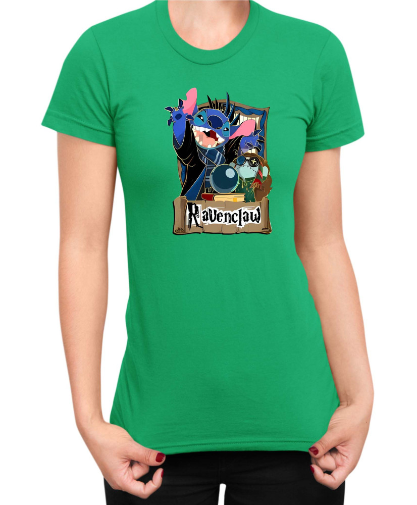 Дамска Тениска Lilo And Stitch Stitch Potter Ravenclaw
