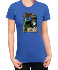 Дамска Тениска Lilo And Stitch Stitch Potter Slytherin