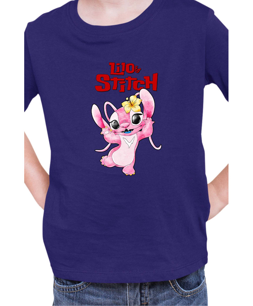 Детска Тениска Lilo And Stitch Angel 01