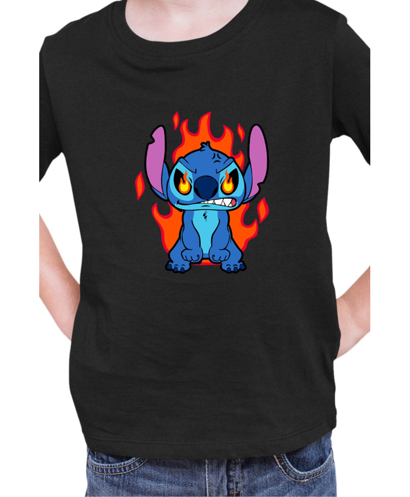 Детска Тениска Lilo And Stitch Angry Stitch 02