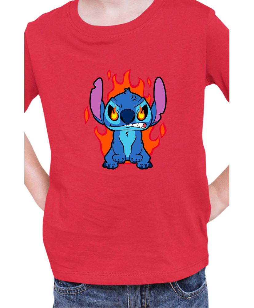 Детска Тениска Lilo And Stitch Angry Stitch 02