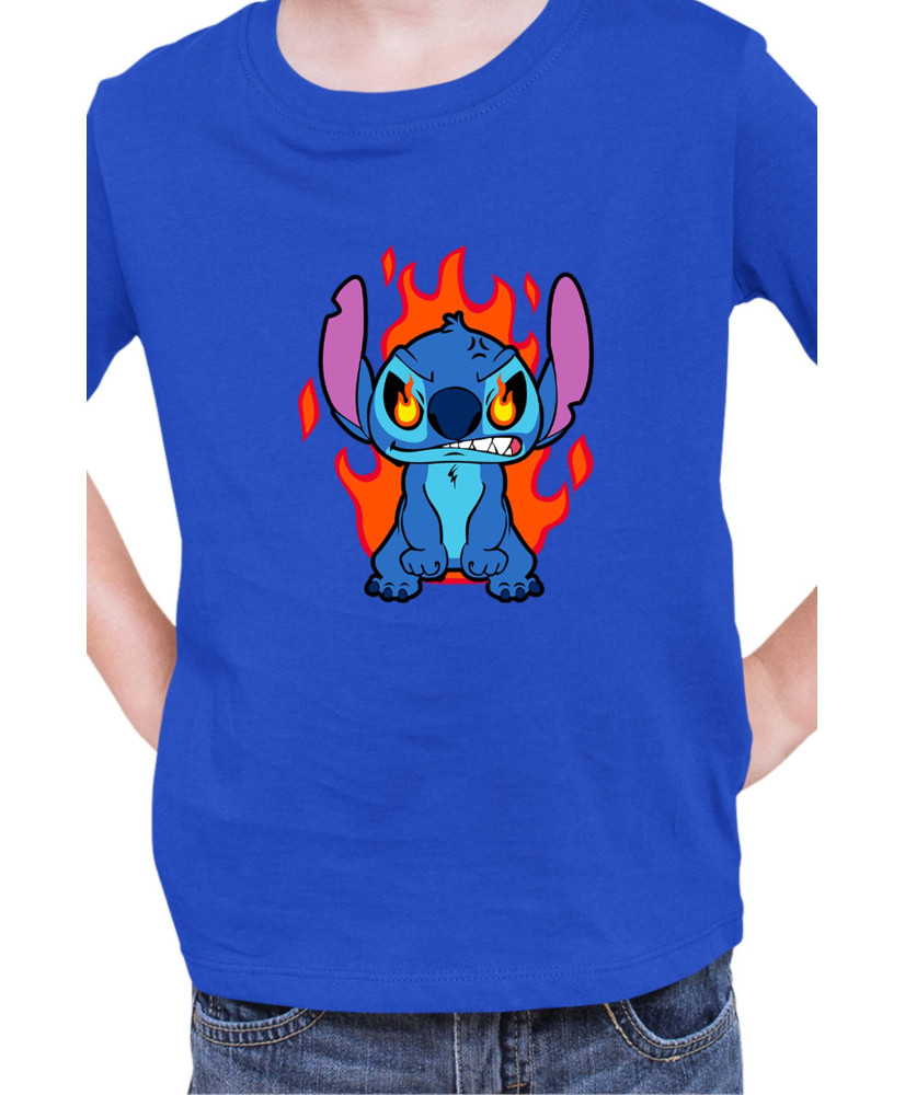 Детска Тениска Lilo And Stitch Angry Stitch 02